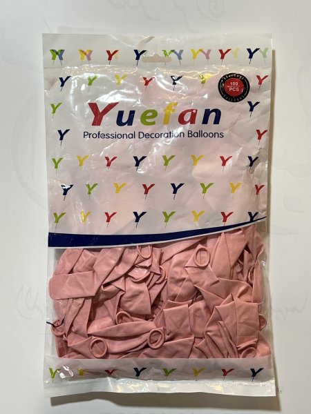 بلالين وردية ١٢ إنش