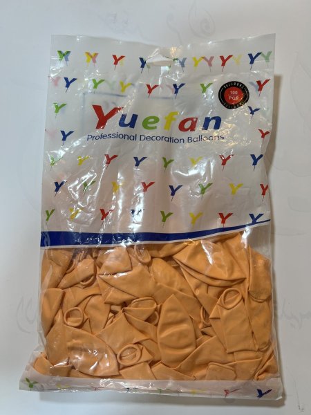 بلالين برتقالي ١٢ إنش