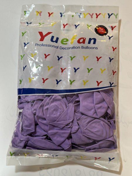 بلالين بنفسجي ١٢ انش