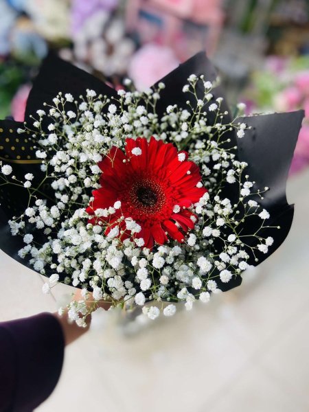 باقة ورد طبيعي